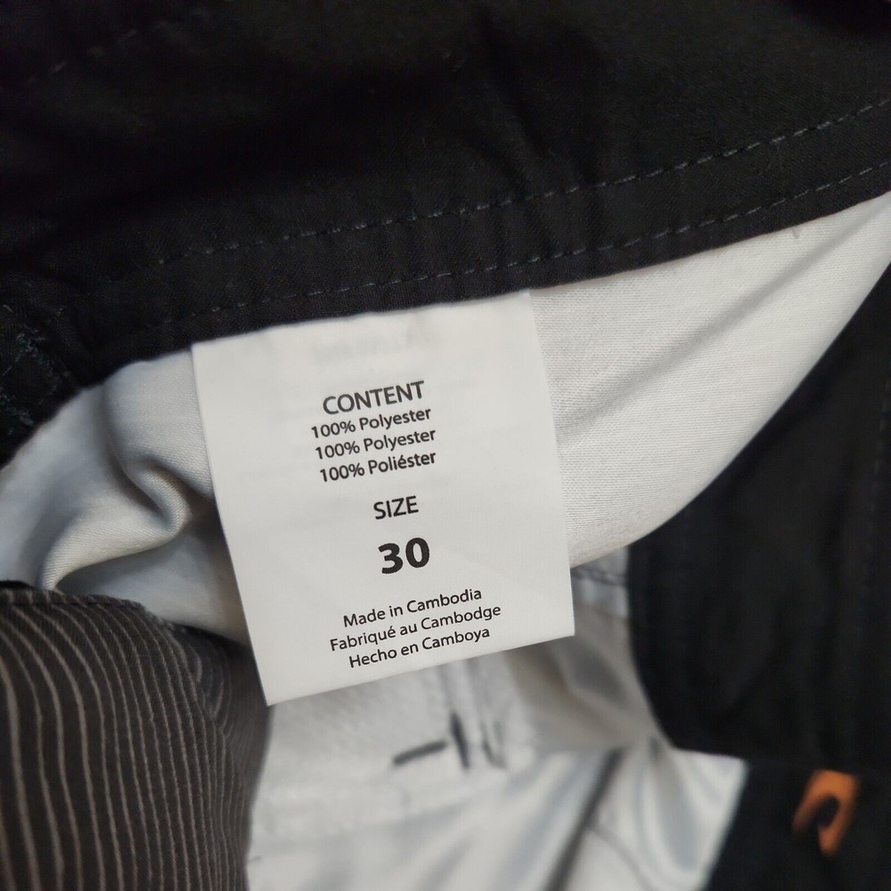 ONeill Boardshorts Breaker Mens 30 Gray Orange Swim Trunks Pocket Below Knee NEW - Picture 5 of 8